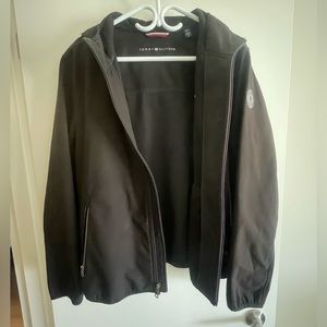 Tommy Hilfiger Hooded and Lined Jacket with Zip Size L